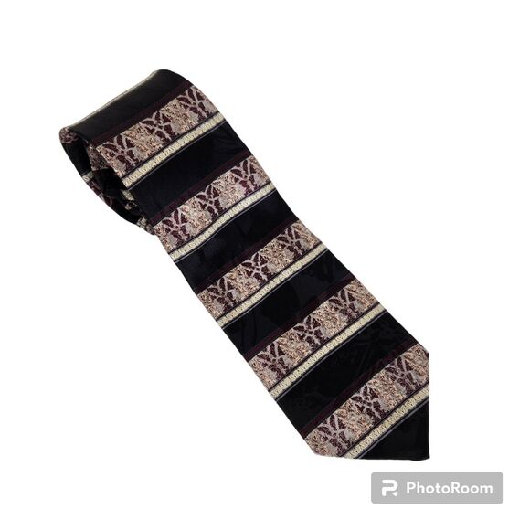 Raphael Roma Milano Mens Handmade All Silk Tie - Picture 2 of 6